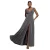 Damesjurk Goddiva Lurex Maxi