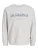 JACK & JONES Sweatshirt ‘JJDevin Daytona’  opaal / wit gemêleerd