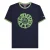 Lambretta Heren SS24 Ringer Festival T-Shirt (Marine)