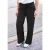 Mid Waist Broek met middelhoge taille en Wide Leg pijpen in een Loose Fit pasvorm