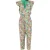 AX Paris Dames Bloemen V-Hals Casual Jumpsuit (Meerkleurige Print)