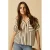 Sissy-Boy gestreepte gebreide blouse – wit