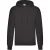 Fruit of the Loom Volwassenen Unisex klassiek sweatshirt met capuchon (Zwart)
