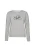 GREENBOMB Sweatshirt ‘Bike Seagulls’  blauw / grijs gemêleerd / zwart / wit