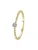 Lucardi Ring  goud / transparant
