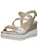 Nero Giardini Sandaal  donkerbeige / wit