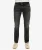 Organic Cotton Vintage Slim Jeans Slanke Pasvorm Donkergrijs