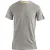 Caterpillar Essentials Korte Mouwen Katoenen Grijze T-shirt voor Mannen