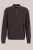 WE Fashion – Heren regular fit trui van merinowol met polokraag – Regular fit – Donkergrijs – Merino wol –