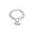 Luxenter armband afgewerkt in rhodium – Invak