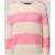 Oui Gebreide pullover met geribde boorden