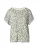 CECIL Shirt  lichtbeige / donkergroen