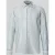 Jake*s Slim fit business-overhemd van linnenmix met kentkraag