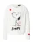 PRINCESS GOES HOLLYWOOD Trui ‘Snoopy’  rood / zwart / offwhite