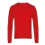 Premier Heren Gebreid Katoen Acryl V Hals Sweatshirt (Rood)