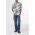 NN.07 Ole Ss Shirt 5210 Black Print