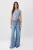 TRENDYOLMİLLA Dames Blauw Effen Mouwloos Getailleerd Blouses