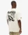 Oversized Record Label T-shirt Crème