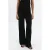 Mango wide leg broek – zwart