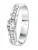 Lucardi Ring ‘Florence’  zilver / transparant