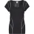 Trespass – Dames Erlin Korte Mouwen Sport T-Shirt (Zwart)