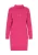 faina Gebreide jurk  fuchsia