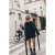 Mikuta The Black Oversized Knitted Sweater Black