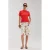 HARPER & YVE denim regular waist bermuda short ecru