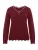 Imily Bela Trui  bourgogne / wit