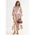 Patroon Maxi Jurk met Riem