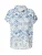 Bianco Lucci Blouse  duifblauw / wit