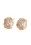 faina Oorbellen  rose-goud / transparant