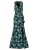 Adrianna Papell Avondjurk ‘Jacquard Sleeveless Gown’  donkerblauw