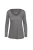Donkergrijze V-hals top van SWL
