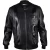 Philipp Plein Leren jas Zwart