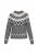 DreiMaster Vintage Trui  grijs / zwart / wit