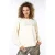 EsQualo Sweater Oversized  Sweat Light Sand