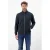 LERROS gemêleerd vest – donkerblauw