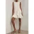 Reiss Structured Mini Dress Ivory
