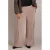 Yest Curve Plus Size straight leg broek – taupe