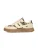 POSH by Poelman Sneakers  crème / zwart / zilver