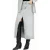 AllSaints Honor Maxi Skirt Snow Grey