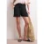 High Waist shorts met paperbag tailleband