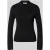 Selected Slim fit shirt met lange mouwen van een mix van lyocell en katoen, model ‘FLURA LUREX’