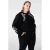 MS Mode sweater zwart broderie