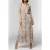 GUESS Marciano By  Giselle Ls Long Dress Safari Dream Print