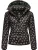 Ragwear Winterjas ‘Relive Remake’  rosa / zwart / wit