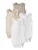 TWO SOON Rompertje/body  beige / wit