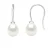 Oorbellen Haken Beads water Sweet Pears 6-7 mm 925