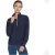 Skechers Performance GoLuxe Rib 1/4 Zip Polyester Dames Blauwe Pullover